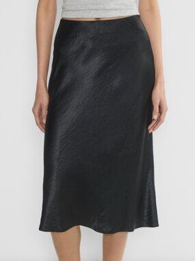 Aritzia Babaton Satin Slip Skirt